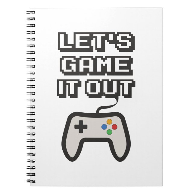 Let's game it out notebook (Front)
