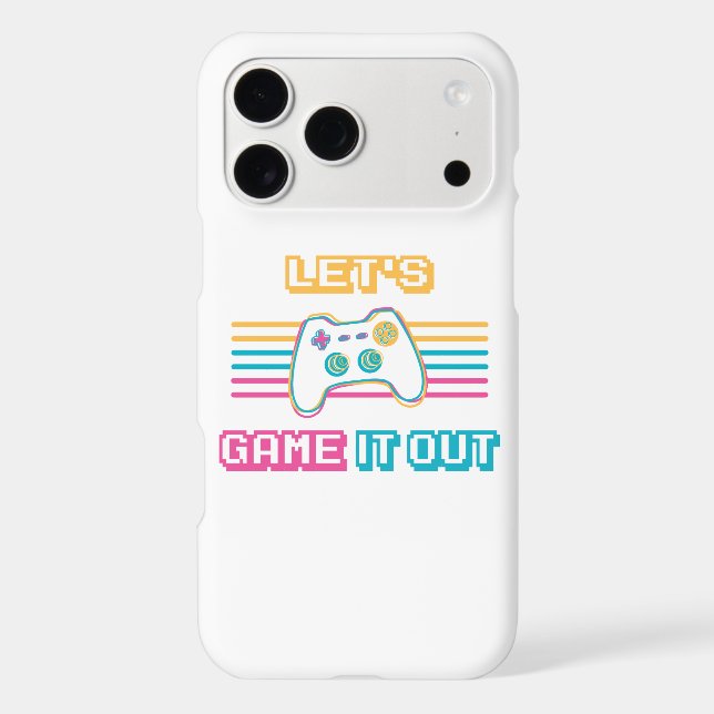 Let's game it out - Retro style (Back)