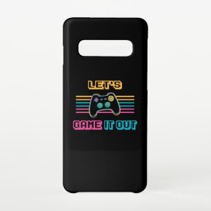Let's game it out - Retro style Samsung Galaxy Case