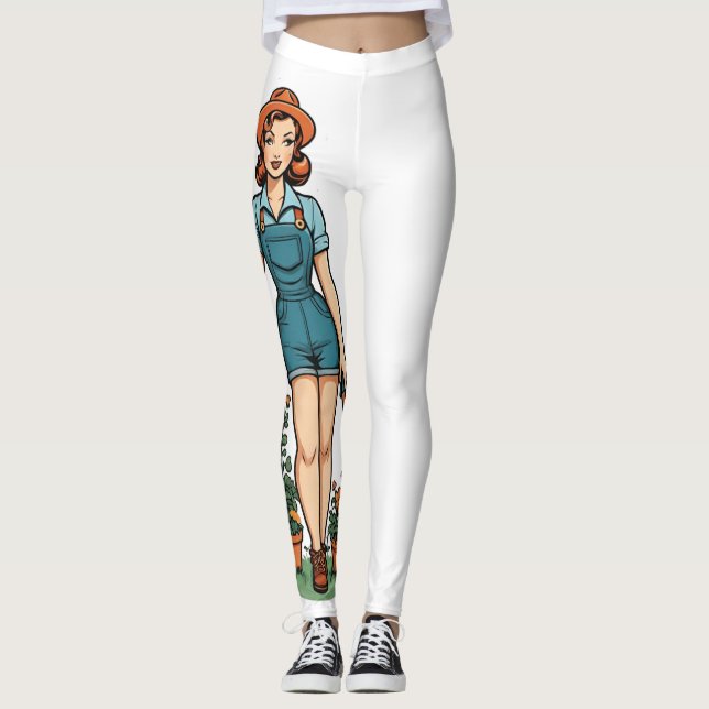 Let's Garden Thunder_Cove  Leggings (Front)