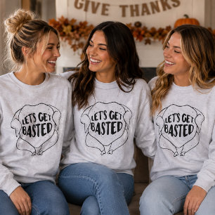 Let's Get Based Friendsgiving Shirt