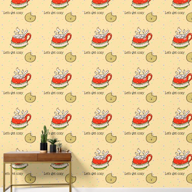 Let's get cozy (coffee & cookie) wallpaper (Hallway)