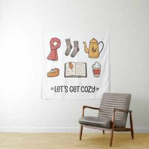 Let's Get Cozy Tapestry