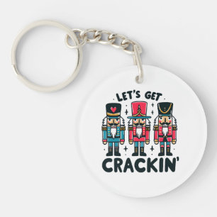 Lets Get Crackin Keychain