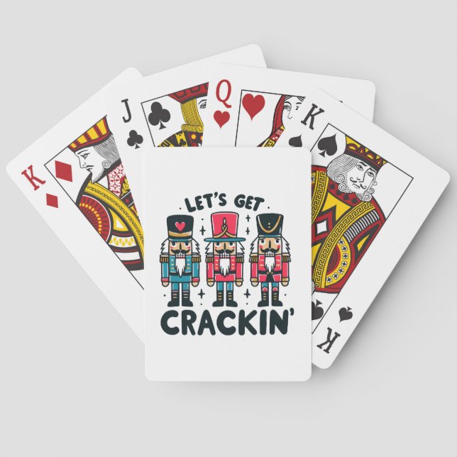 Lets Get Crackin Playing Cards (Back)