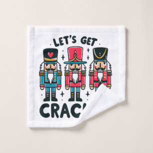 Lets Get Crackin Wash Cloth