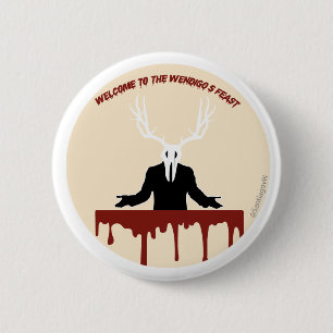  Let's get cryptic: Wendigo 2 Inch Round Button