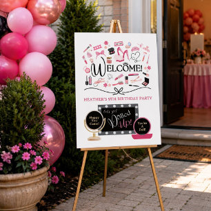 Let's Get Dolled Up Welcome Poster