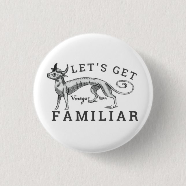 Let's get familiar button badge (Front)