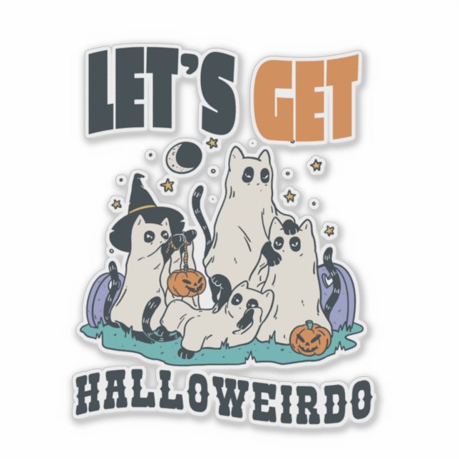LET'S GET HALLOWEIRDO  (Front)