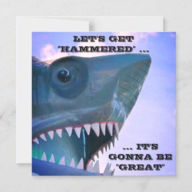 LET'S GET HAMMERED CRUISE DOOR MAGNET (Front)