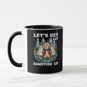 Let's Get Lit. Campfire Lit Classic Mug