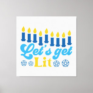 Let's Get Lit! Canvas Print