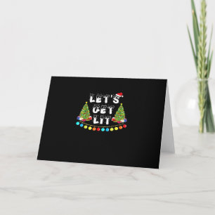 Let's Get Lit Christmas Essential Card