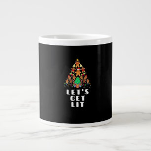 Let's Get Lit - Christmas Essential Large Coffee Mug