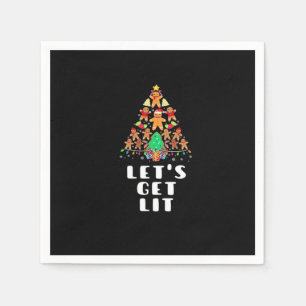 Let's Get Lit - Christmas Essential Napkin