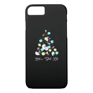 Let's Get Lit Christmas Holiday Lights Funny Pun S Case-Mate iPhone Case
