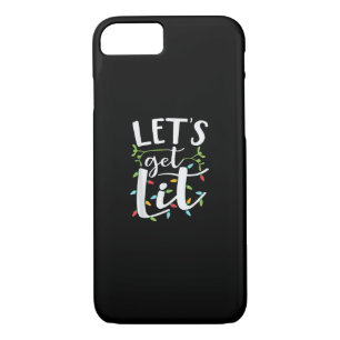 Let's Get Lit Christmas Lights Creative Classic Case-Mate iPhone Case