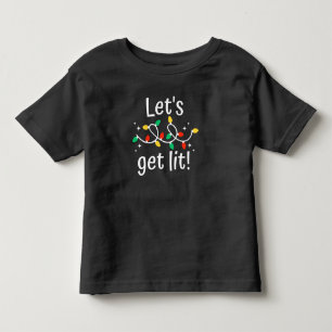 Let's Get Lit Christmas T-Shirt