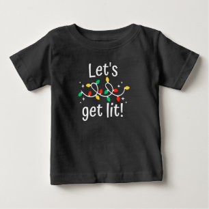 Let's Get Lit Christmas T-Shirt