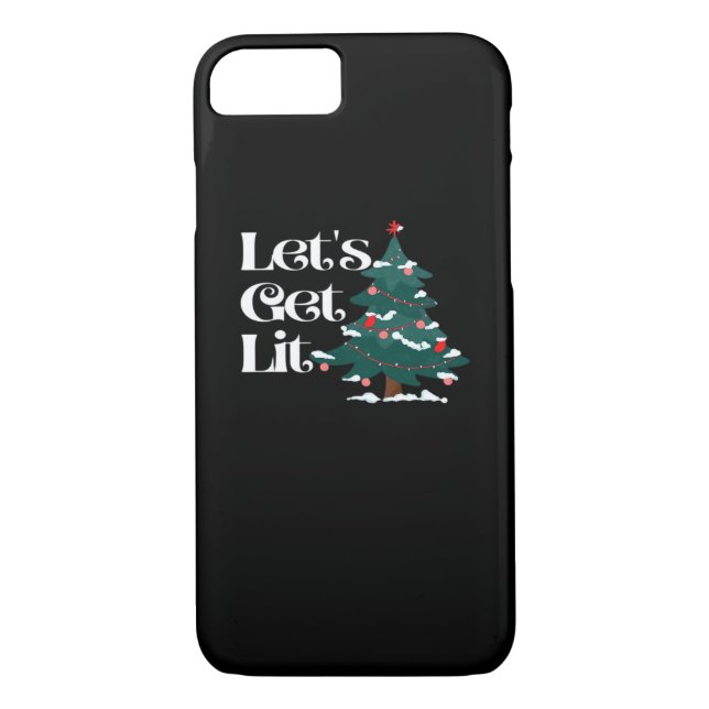 Let's Get Lit Classic Case-Mate iPhone Case (Back)