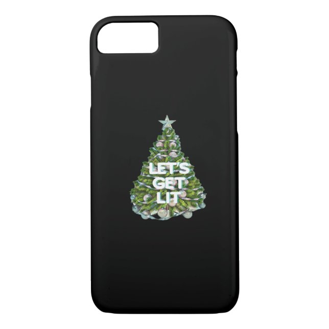 Let's Get Lit Classic Design Case-Mate iPhone Case (Back)