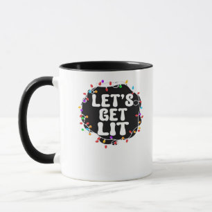 Let's Get Lit Classic Vintage Style Mug