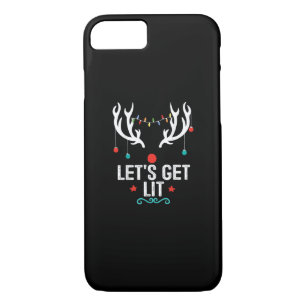 Let's Get Lit Cool Christmas Case-Mate iPhone Case
