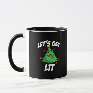 Let's Get Lit Essential Minimal Clean Mug