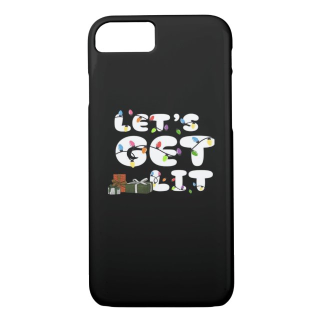 Let's Get Lit, Funny  Case-Mate iPhone Case (Back)