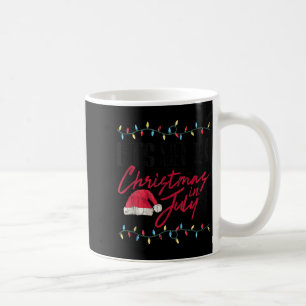 Let's Get Lit Funny Christmas In July Graphic Tank Coffee Mug