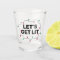 Lets Get Lit Funny Quote Christmas Holiday