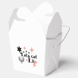 Let's Get Lit gift box Hanukkah gift box