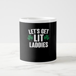 Let's Get Lit Laddies Essential Large Coffee Mug