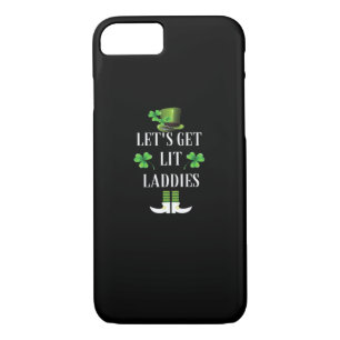 Let's Get Lit Laddies Funny Classic Case-Mate iPhone Case