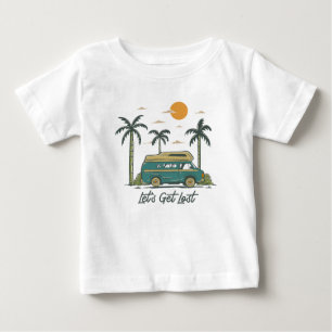 Let's Get Lost Van Adventure Baby T-Shirt