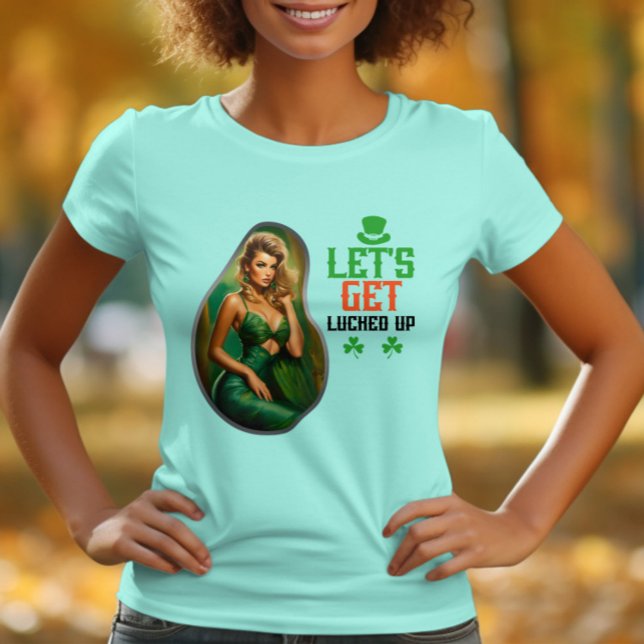 Let's Get Lucked Up - Green Beer and Cheer T-Shirt (Creator Uploaded)