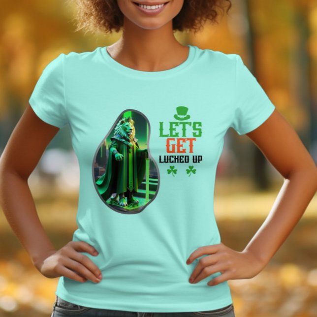 Let's Get Lucked Up - Luck and Leprechauns T-Shirt (Creator Uploaded)