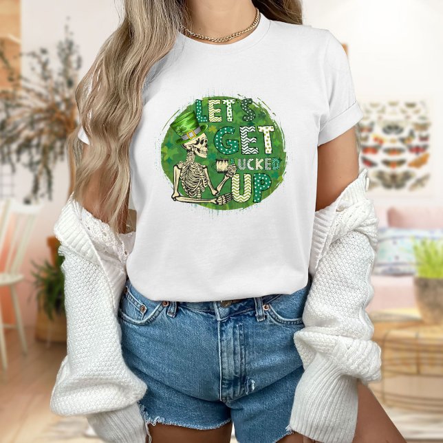 Let's Get Lucked Up Patricks Day T-Shirt (Creator Uploaded)