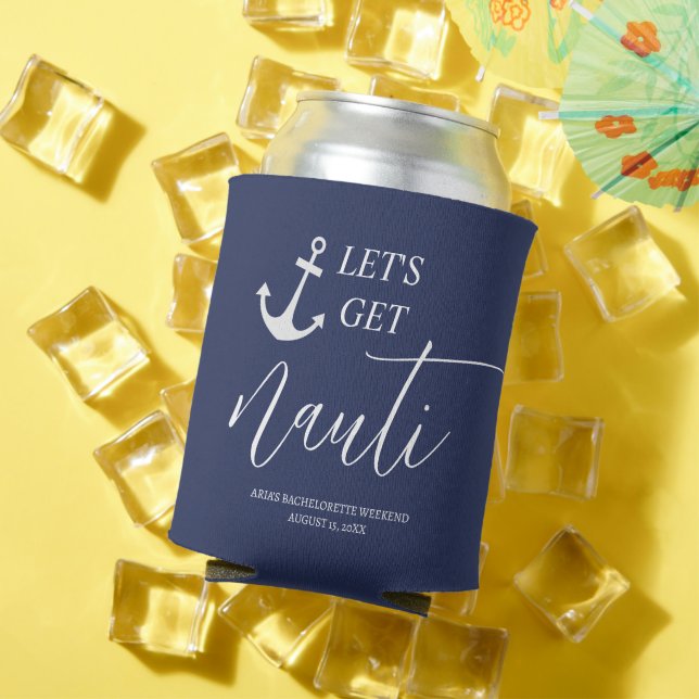 Let's Get Nauti Can Cooler (In Situ Summer)