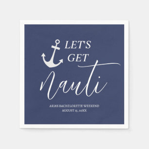 Let's Get Nauti Napkins