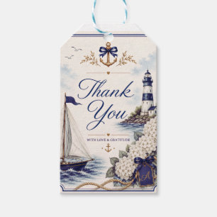 Let's Get Nauti Nautical Favour Gift Tags