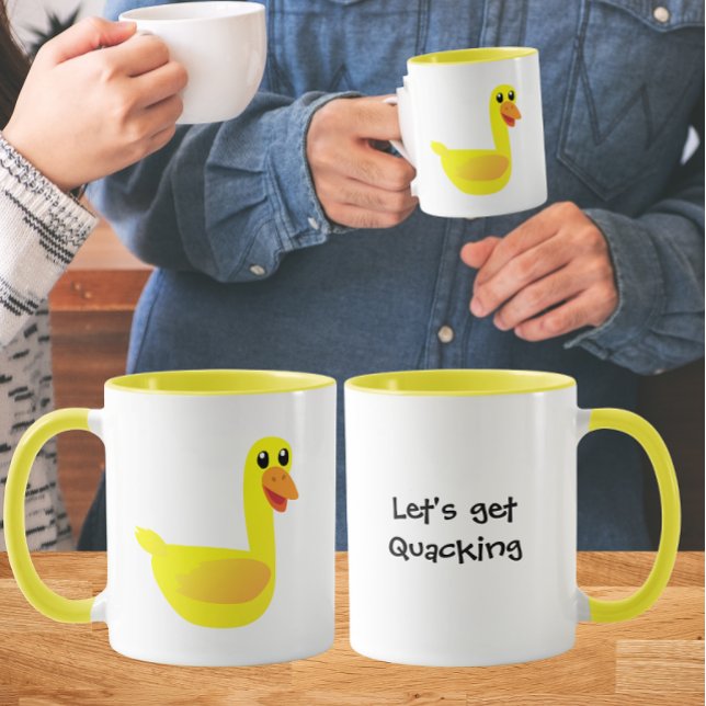 Let's get Quacking Duck Humor Mug (Creator Uploaded)