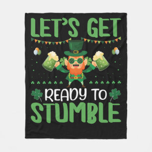 Let's Get Ready To Stumble Fleece Blanket