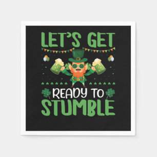 Let's Get Ready To Stumble Napkin