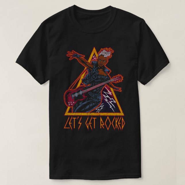 LETS GET ROCKED T-Shirt (Design Front)
