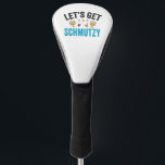 Let's Get Schmutzy Funny Jewish Hanukkah Chanukah  Golf Head Cover<br><div class="desc">hanukkah, passover, yiddish, chanukah, jewish, menorah, jew, gift, birthday, latke</div>