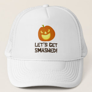Let's Get Smashed Halloween Party Trucker Hat