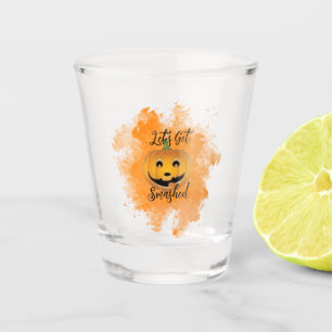 Lets Get Smashed Halloween Shot Glass Gift