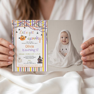 Let's Get Spooky Birthday Invitation Photo